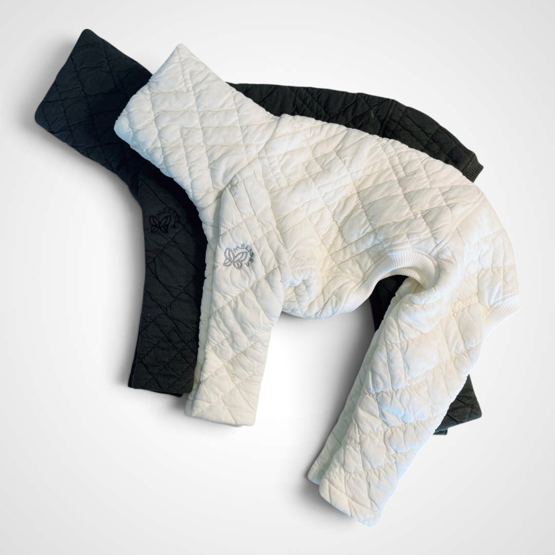 Stretch Quilted Romper for Iggies ／ストレッチキルトロンパース　イタグレ服