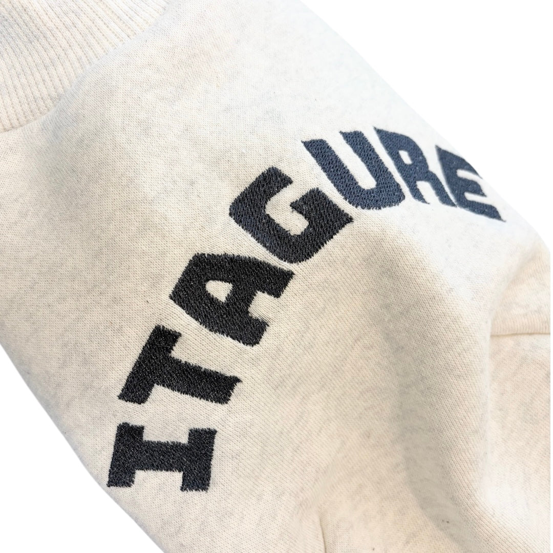 【予約販売】「予約販売特別価格 こちらは予約商品です。11月中旬より順次発送予定です。※入荷状況により発送時期が前後する場合がございます。」【裏起毛 エンブロイダリー スウェット ショートスリーブ】イタグレ服／Fleece-Lined Embroidery Short Sleeve Sweatshirt ／for iggy